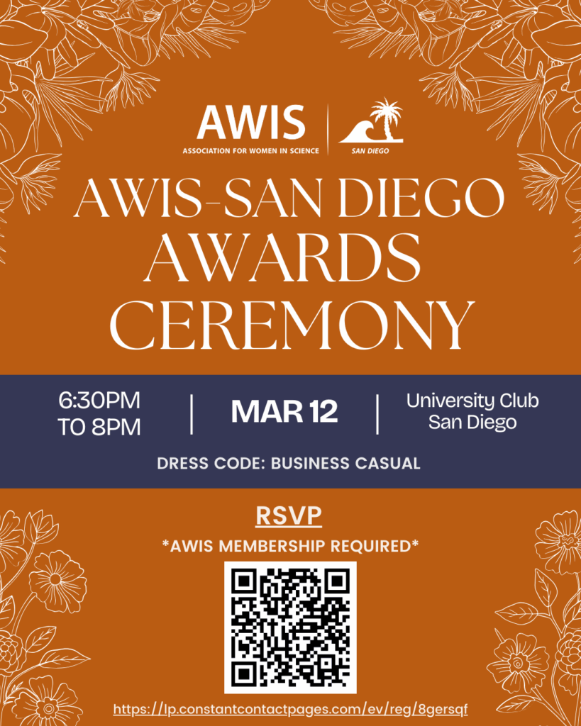 Event image: AWIS San Diego Award Ceremony & Member Appreciation